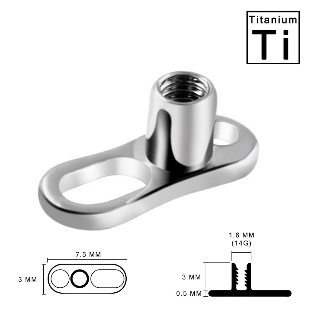 Dermal anchor clearance